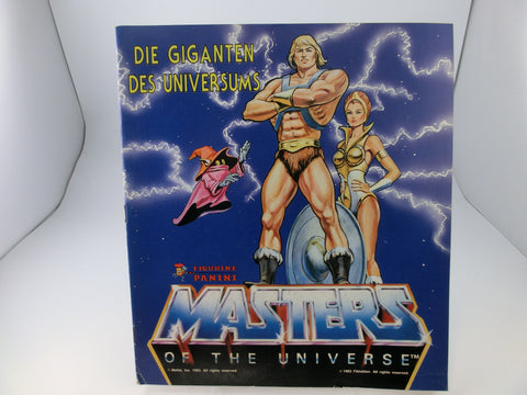 Sammelbilderalbum Masters of the Universe. Panini, nicht komplett