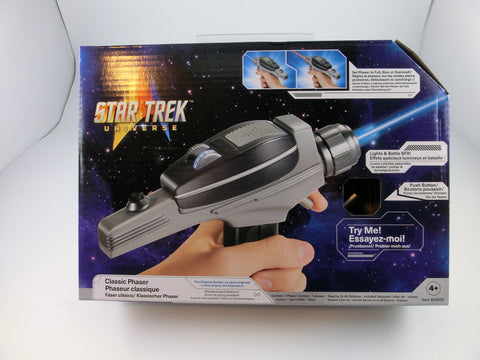 Star Trek TOS Replik 1/1 Phaser mit Sound + Licht / Playmates 2020