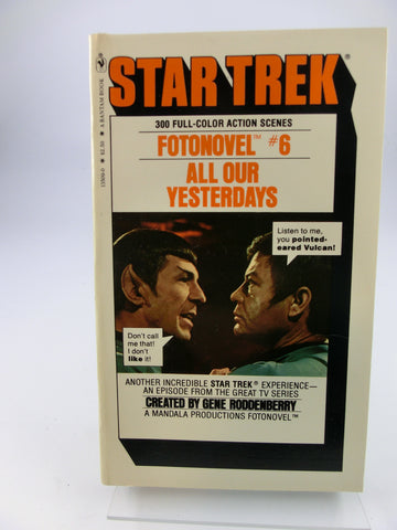 Star Trek Fotonovel 6 All our Yesterdays Tb, engl.