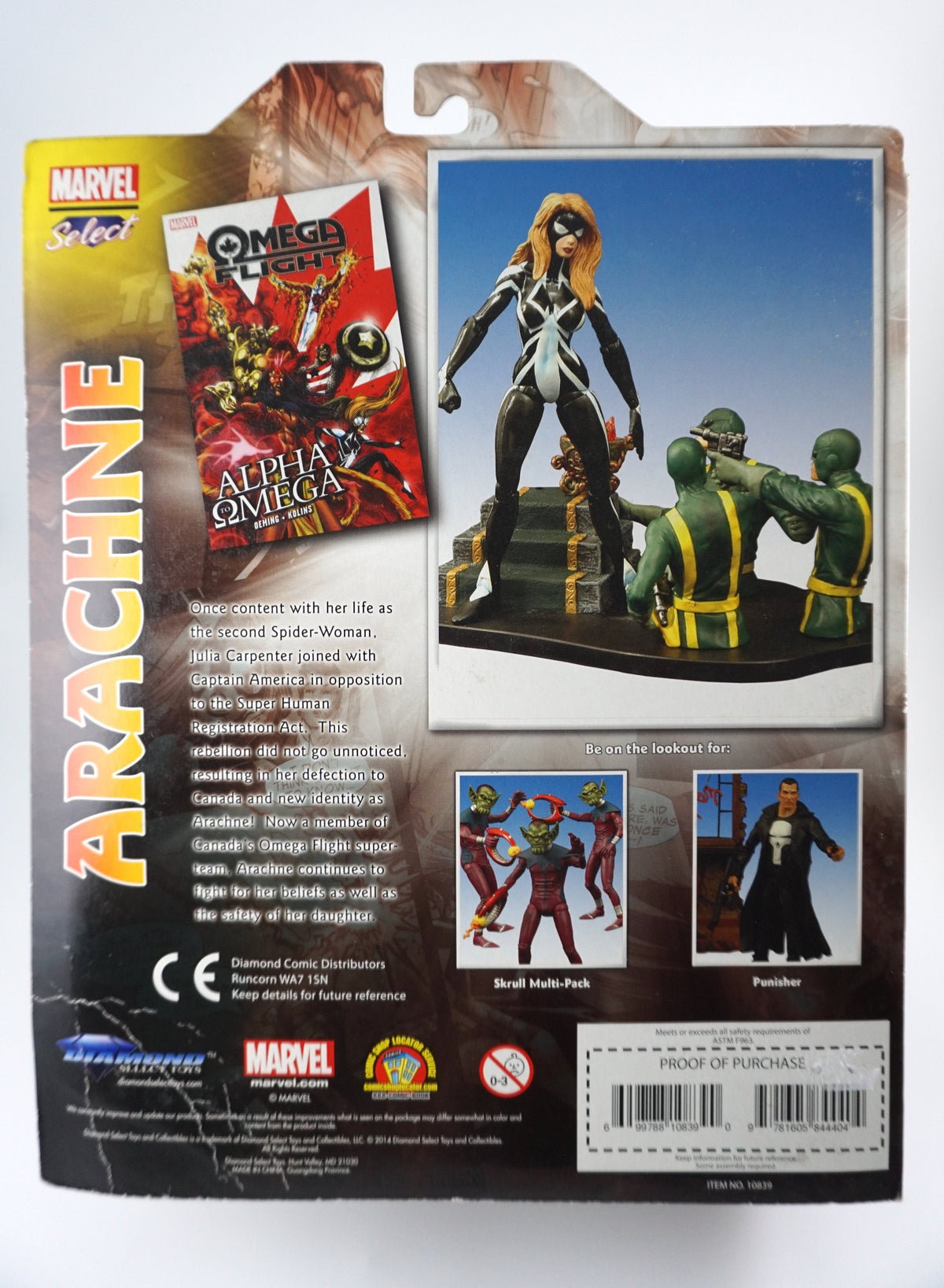 Arachne (Marvel Select) Action Figur 20 cm