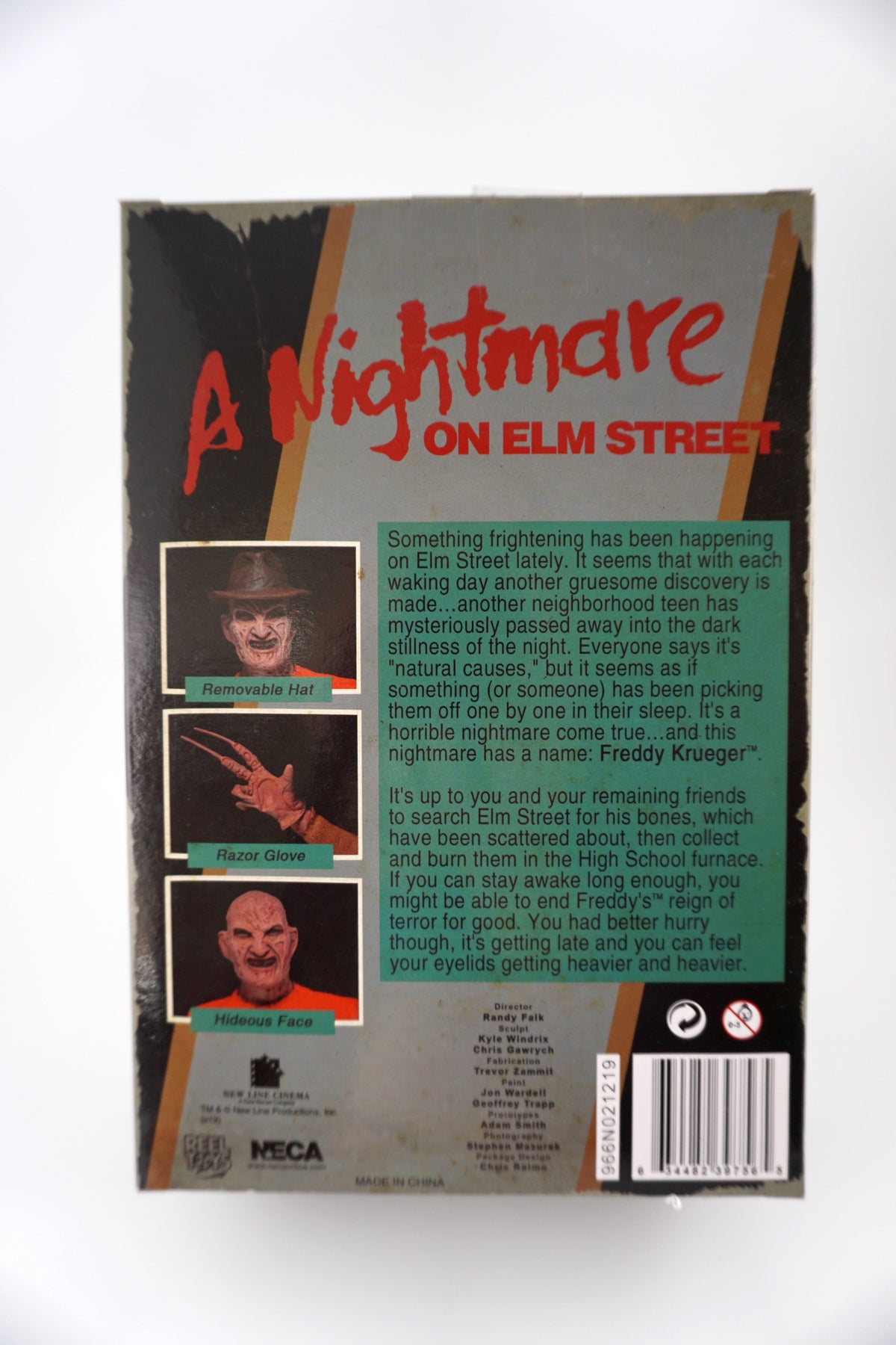 Nightmare On Elm Street Freddy Krueger Video Game 18 cm Figur Neca