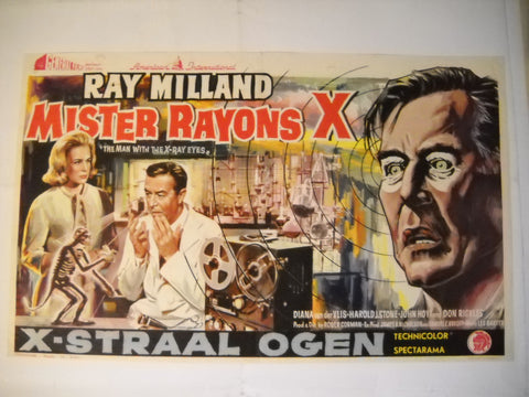 Der Mann mit den Röntgenaugen Mister Rayons X Plakat