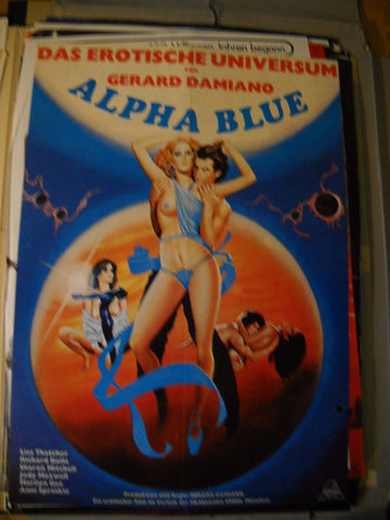 Alpha Blue Plakat A1