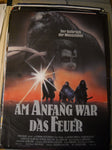 Am Anfang war das Feuer Plakat A1