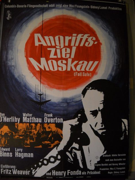 Angriffs-Ziel Moskau (Fail Safe) - Plakat A1