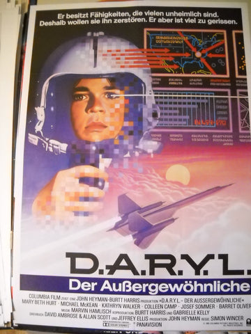 D.A.R.Y.L. Der Außergewöhnliche Plakat A1