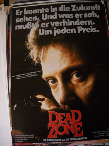 Dead Zone - Der Attentäter Plakat A1