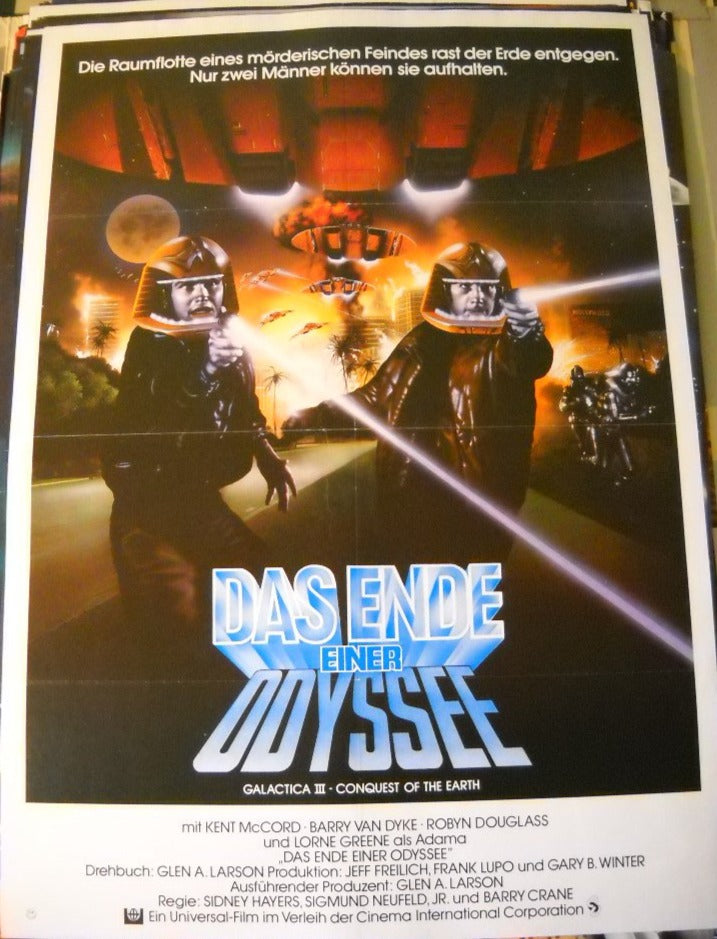 Kampfstern  Galactica Das Ende einer Odysee Plakat A1