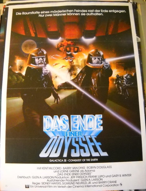 Kampfstern  Galactica Das Ende einer Odysee Plakat A1
