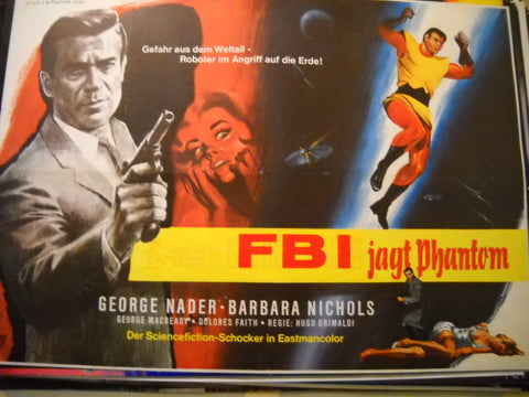 FBI jagt Fantom Plakat A1