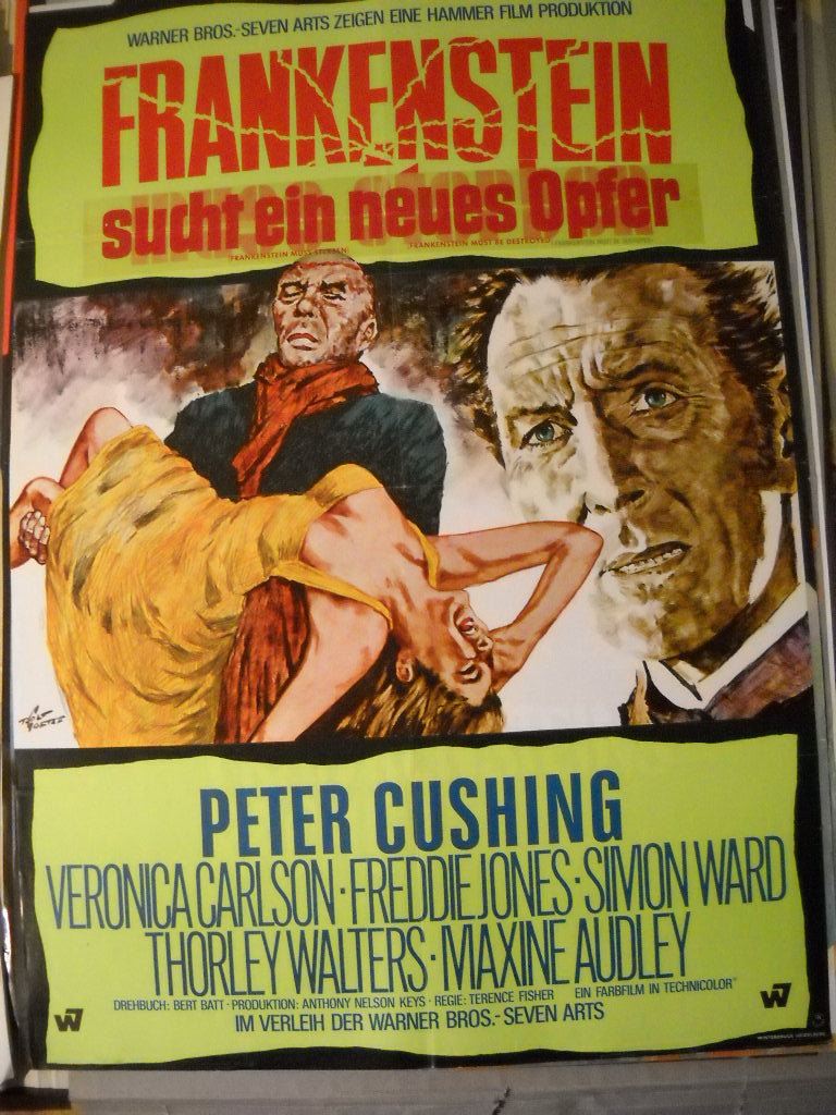 Frankenstein sucht ein neues Plakat A1