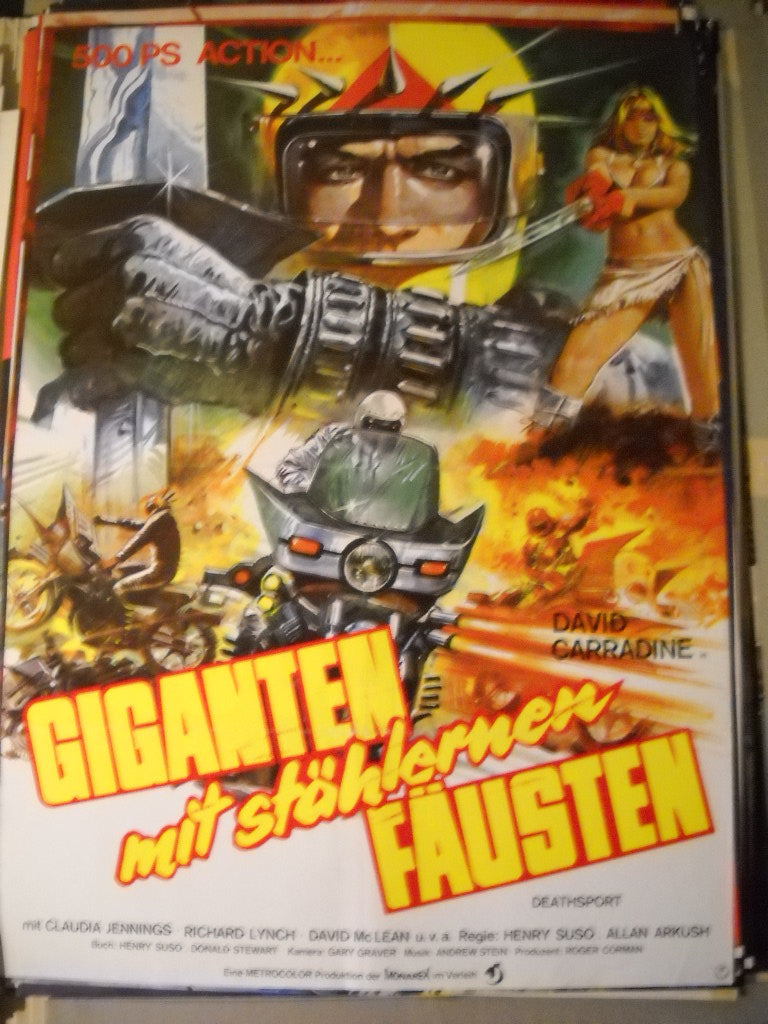 Giganten mit stählernen Fäusten Plakat A1