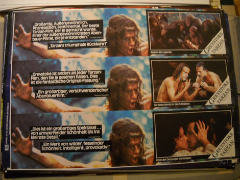 Greystoke -Tarzan Filmplakat