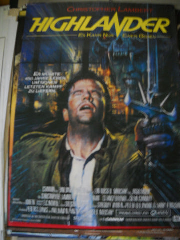 Highlander Plakat A1