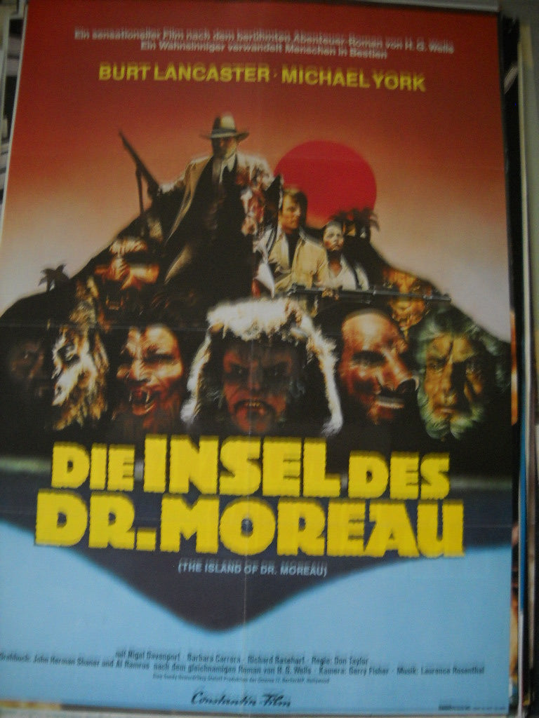 Die Insel des Dr. Moreau Plakat A1