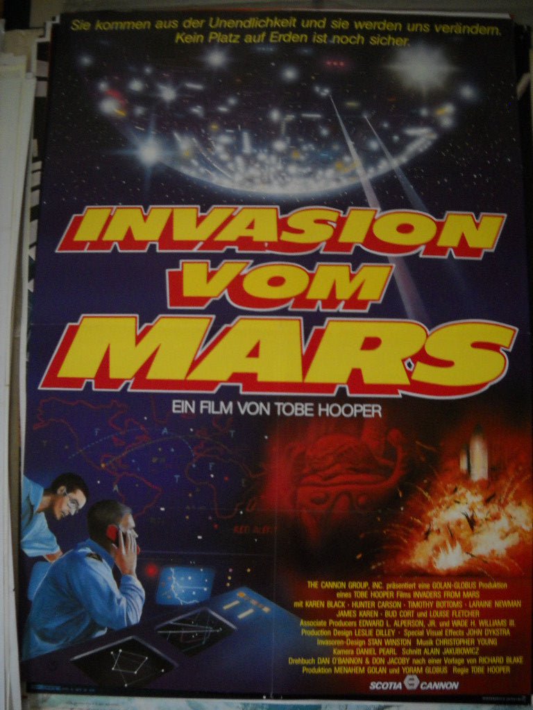 Invasion vom Mars (Tobe Hooper) Plakat