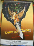 Kampf der Titanen Plakat A1