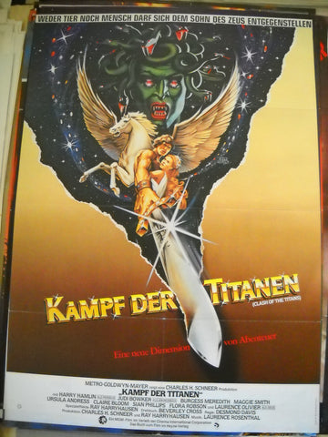Kampf der Titanen Plakat A1