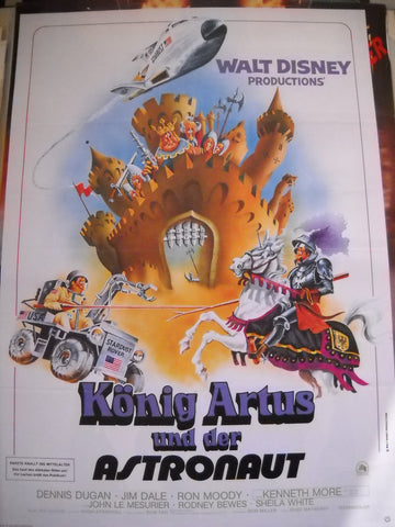 König Artus und der Astronaut Plakat A1