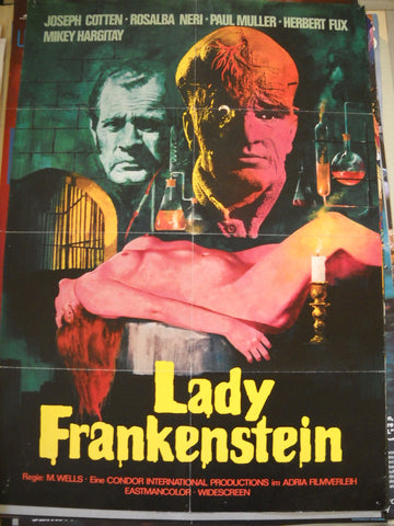 Lady Frankenstein Originalplakat
