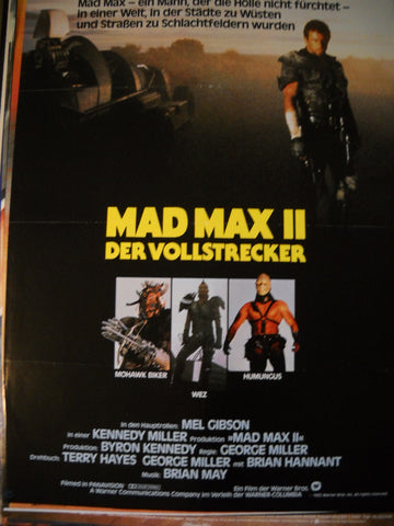 Mad Max 2 - Der Vollstrecker, Filmplakat