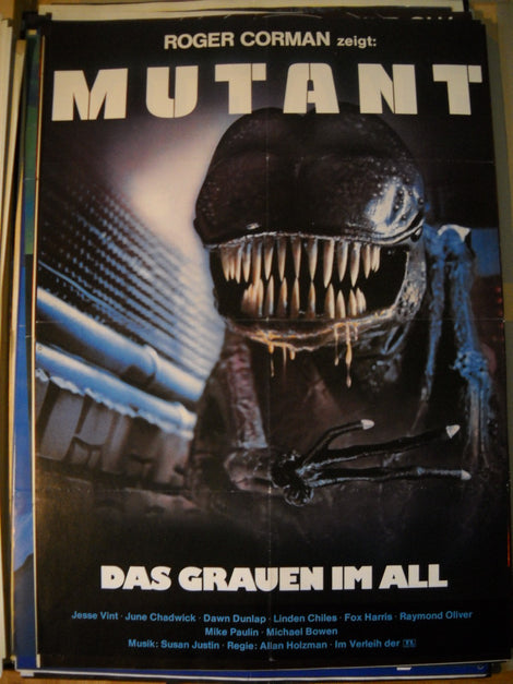 Mutant, das Grauen im All Plakat A1