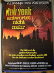 New York antwortet nicht mehr Plakat A1