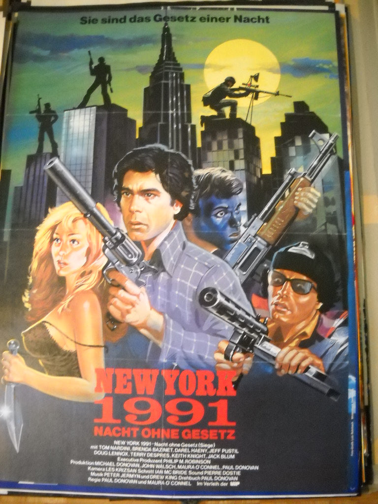 New York 1991, Nacht ohne Gesetz Plakat A1