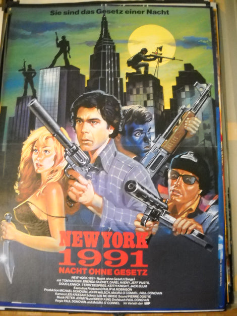 New York 1991, Nacht ohne Gesetz Plakat A1