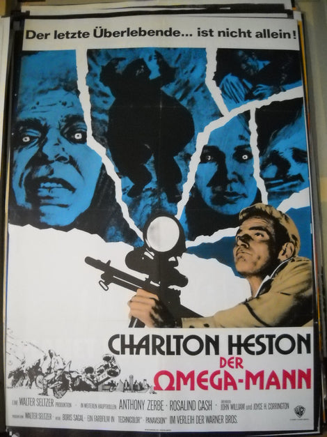 Der Omega-Mann Plakat A1