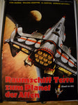 Raumschiff Terra zum Planet der Affen Plakat A1