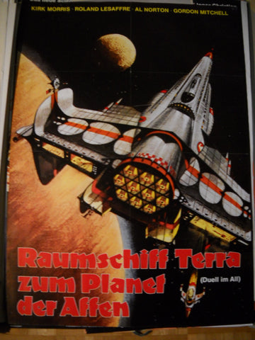 Raumschiff Terra zum Planet der Affen Plakat A1