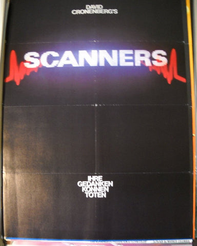 Scanners Plakat A1