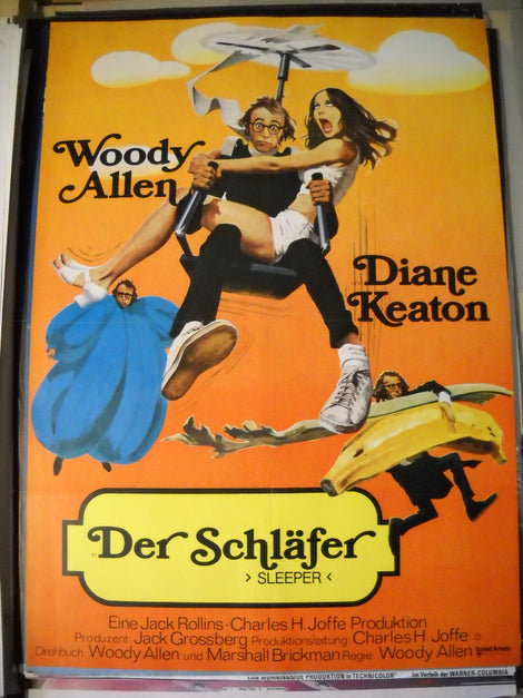 Der Schläfer/ Sleeper Woody Allan Plakat A1