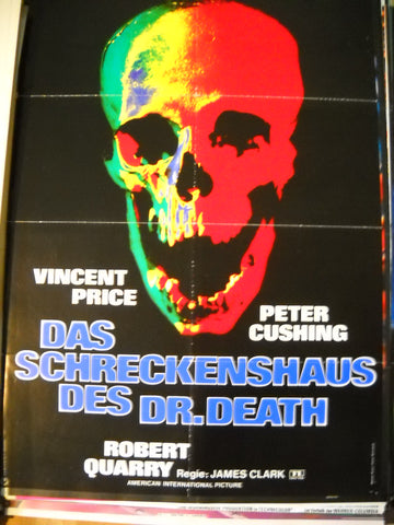 Das Schreckenshaus des Dr. Death Plakat A1