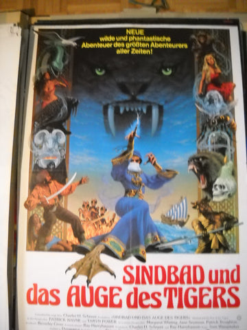 Sindbad und das Auge des Tigers Plakat A1