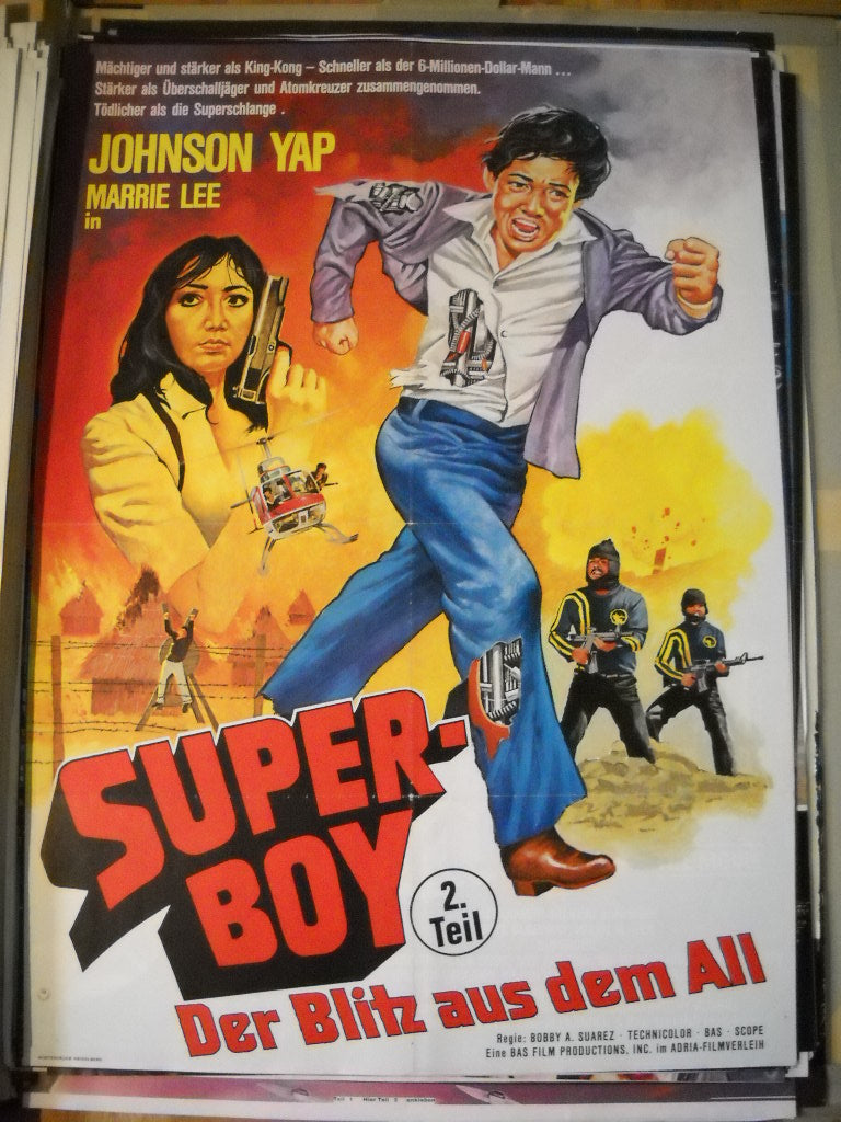 Super-Boy 2. Teil Plakat A1