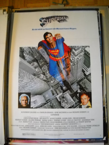 Superman, der Film Plakat A1