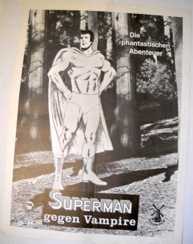 Superman gegen Vampire - Originalplakat