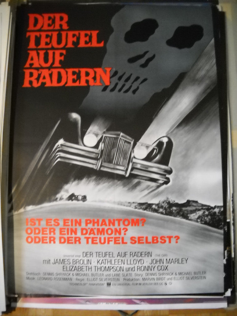 Der Teufel auf Rädern Plakat A1