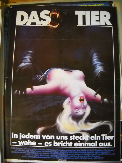 Das Tier Plakat A1