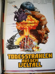 Todesstrahlen aus dem Weltall Plakat A1