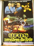 Ufos zerstören die Erde - Originalplakat