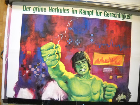 Der unglaubliche Hulk - A0 Originalplakat
