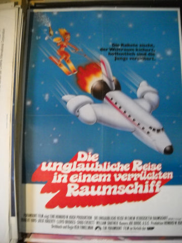 Die unglaubliche Reise in einem verrückten Raumschiff Plakat A1