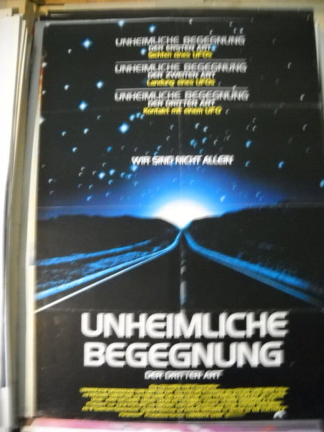 Unheimliche Begegnung der dritten Art Plakat A1