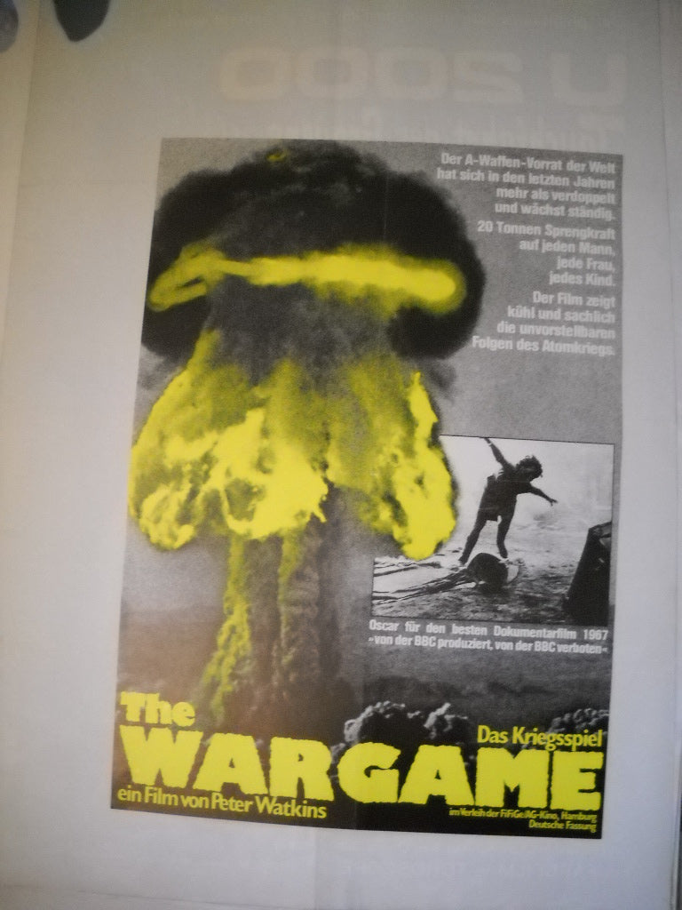 The Wargame/ das Kriegsspiel Plakat A1