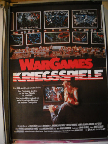 Wargames/ Kriegsspiele Plakat A1