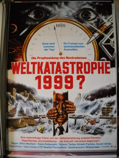 Weltkatasthrophe 1999? Plakat a1