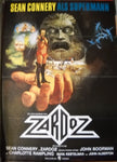 Zardoz Plakat A1 Sean Connery